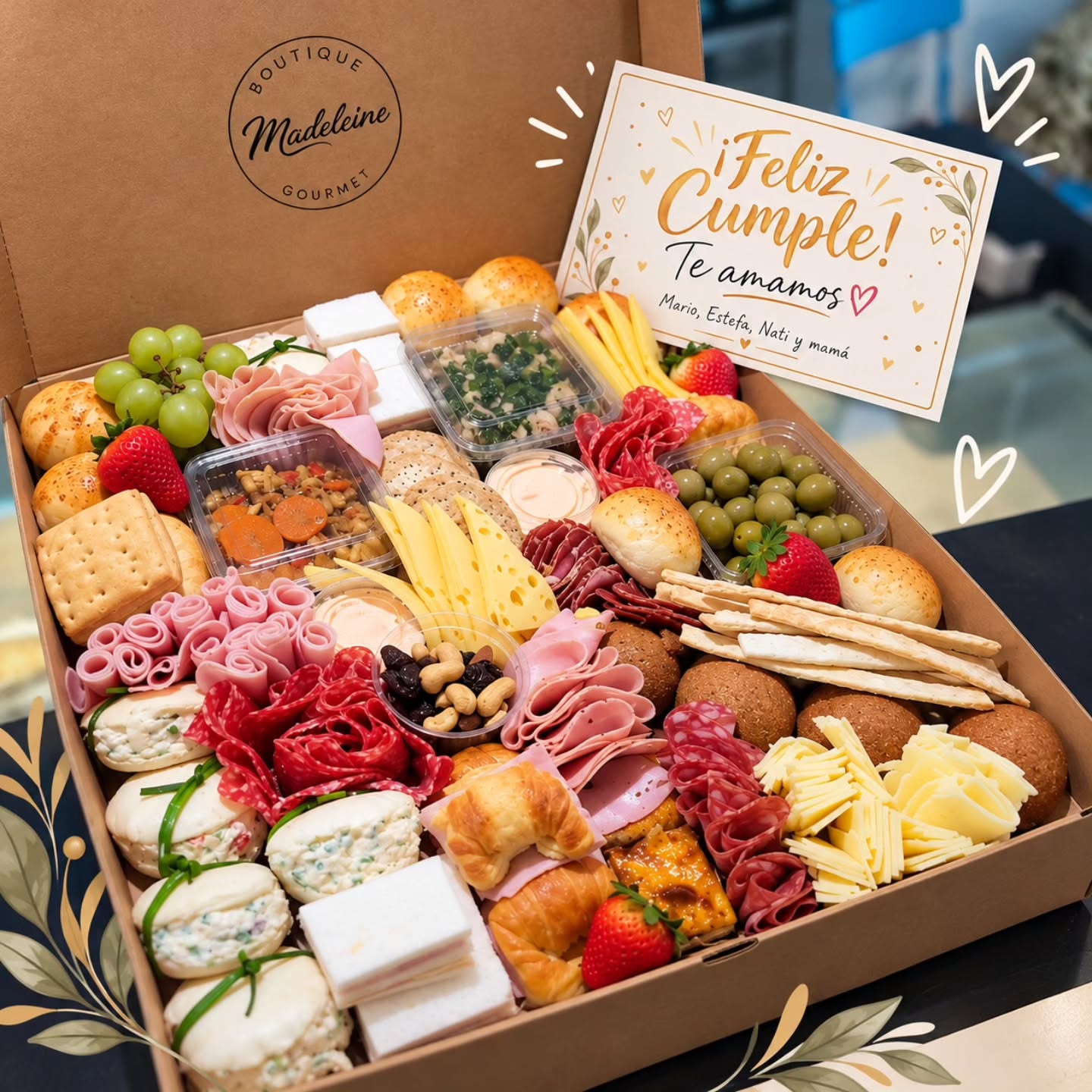 Picada gourmet para regalar, publicada por Madeleine